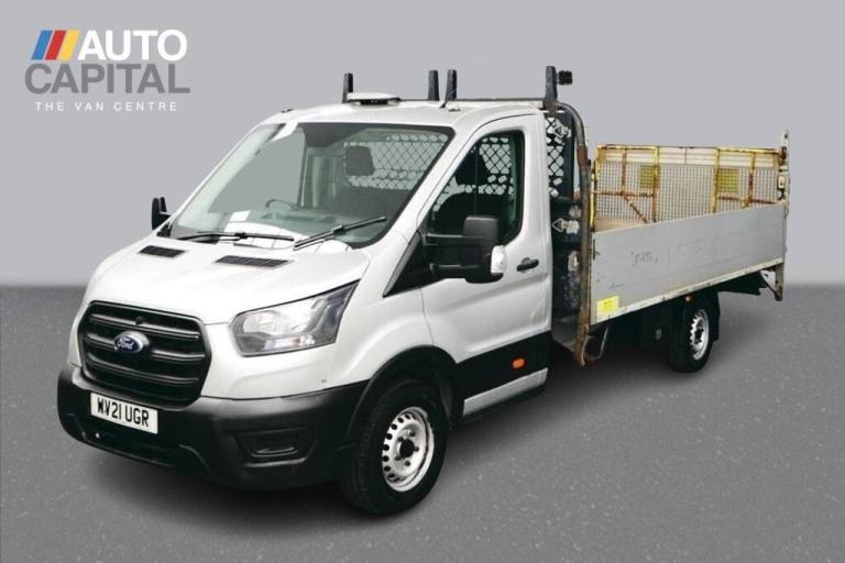2021 Ford Transit 2.0 350 EcoBlue Leader RWD 130 BHP L4 Dropside Lorry Euro 6 ULEZ Compliant Drop...