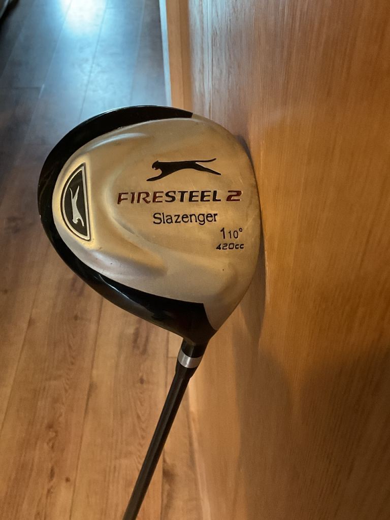 Slazenger Firesteel 2 Golf Club Driver – Good Condition