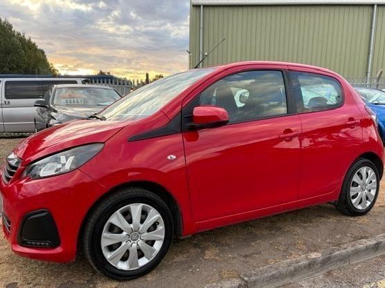 2017 Peugeot 108 1.0 Active 5dr HATCHBACK Petrol Manual