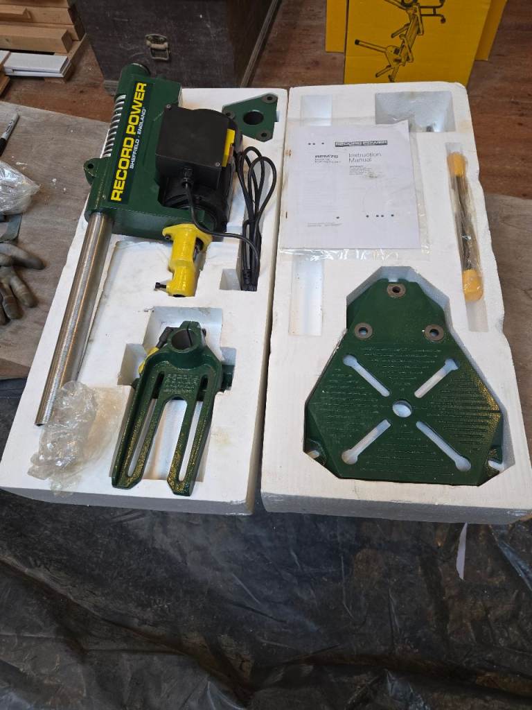REDUCED Record Power RPM75 Bench Morticer