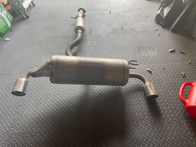 Toyota GR4 Yaris OEM exhaust