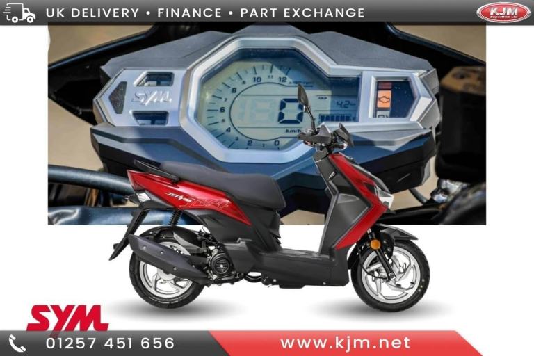 SYM JET 4 RX 50cc NEW Automatic Moped Scooter Commuter Learner Legal CBT Frie...