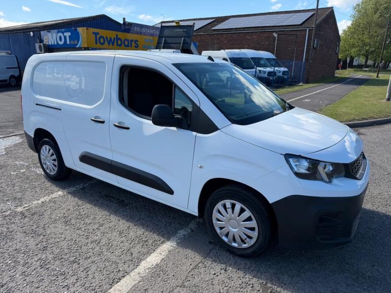 2020 Peugeot Partner 850 1.5 BlueHDi 100 Professional Lwb l2 98k berlingo 3 seats  PANEL VAN Dies...