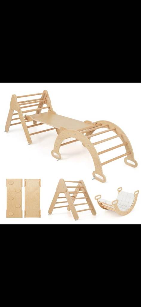 Montessori play and climbing frame 