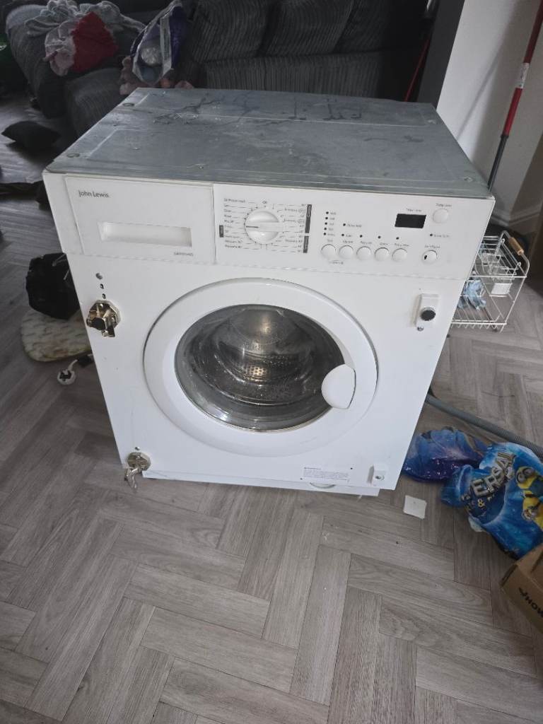 Integrated john lewis White, Good Condition