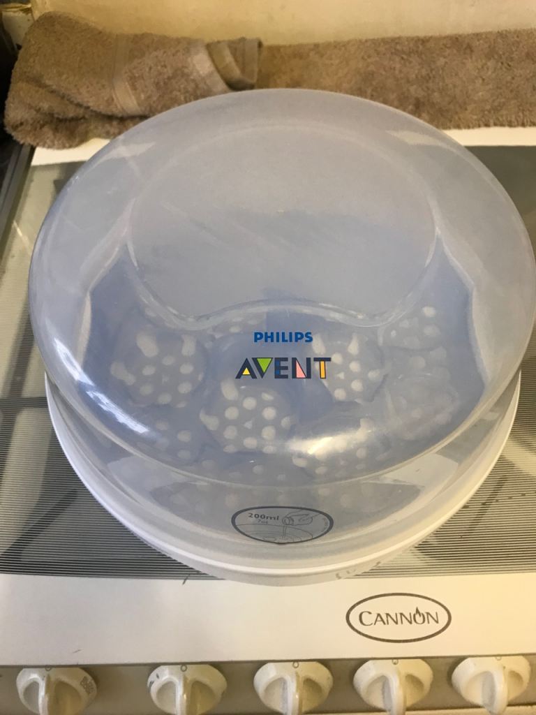 Microwave steriliser