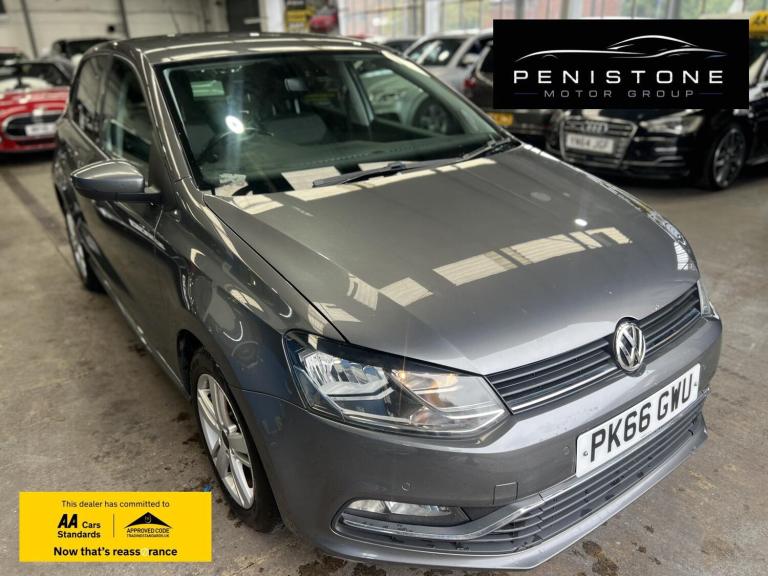 2016 Volkswagen Polo 1.0 BlueMotion Tech Match Hatchback 5dr Petrol Manual Euro 6 (s/s) (60 ps) H...