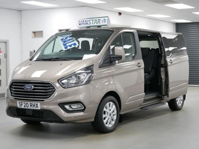 2020 FORD TOURNEO CUSTOM 320 2.0 EBL 130 BHP L2 LONG TITANIUM AUTOMATIC 9 SEATER