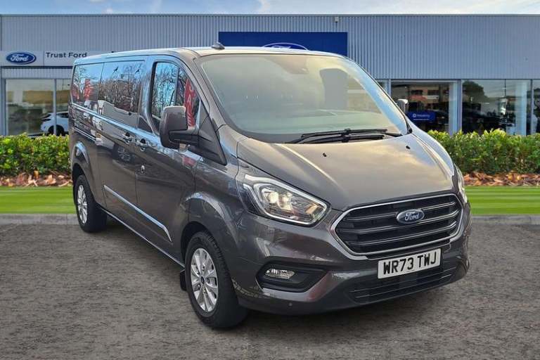 2023 Ford Transit Custom 320 Limited L2 LWB Double Cab In Van FWD 2.0 EcoBlue 130ps Low Roof Manu...