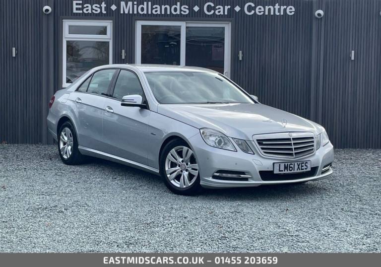 2011 Mercedes-Benz E Class 2.1 E220 CDI BlueEfficiency SE Saloon 4dr Diesel G-Tronic+ Euro 5 (s/s...