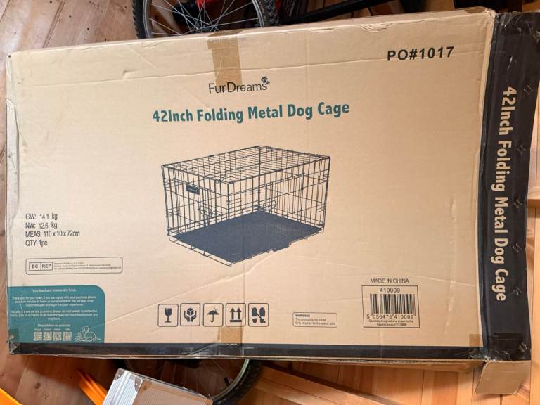 42'' dog cage