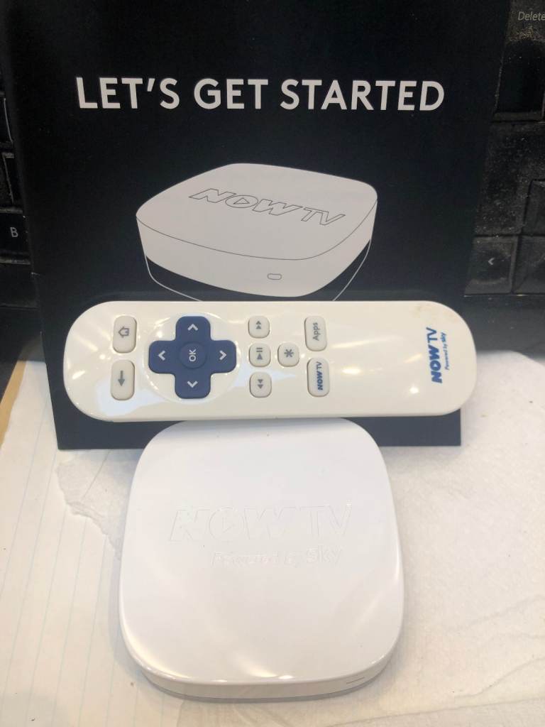Old white Now TV Box