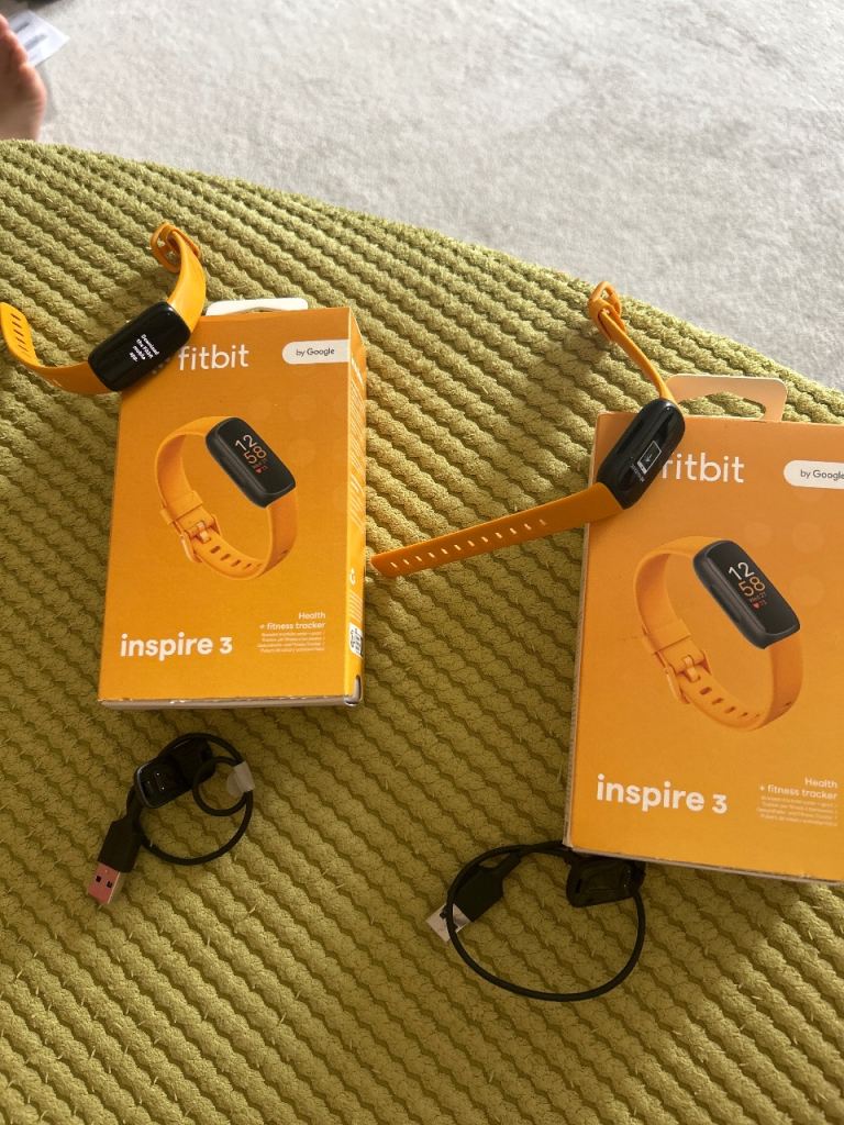 Fitbit Inspire 3 Smartwatch - Yellow, As Good As New