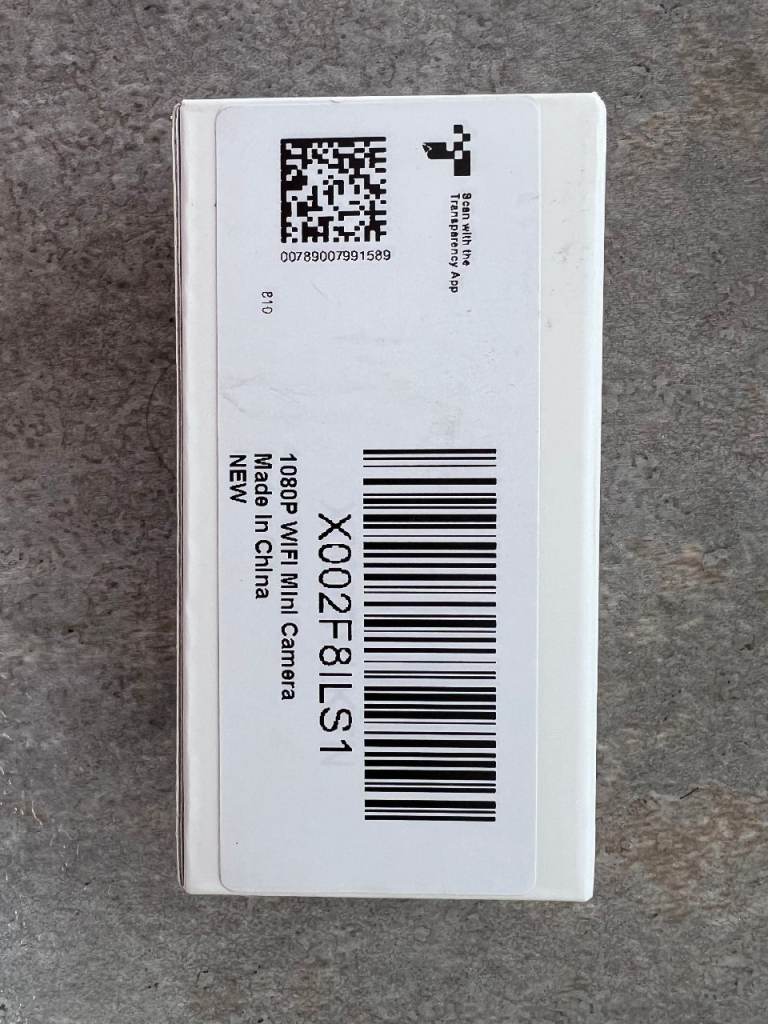 1080P WiFi Mini Camera – brand new