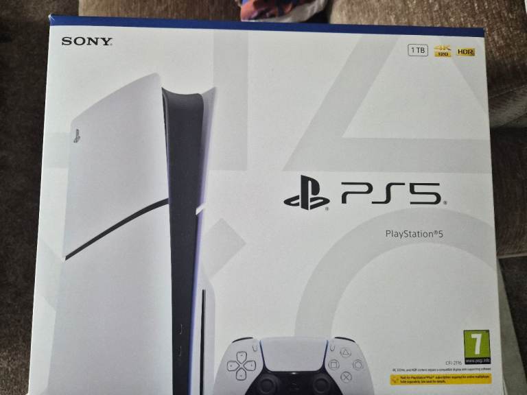 PS5 Slim console with Wolverine game 