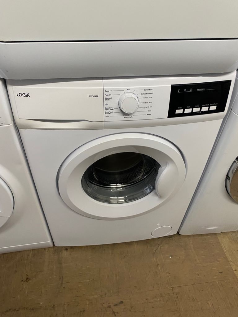 ✅🚚WHITE LOGIK WASHING MACHINE FULLY DIGITAL £125 WITH FREE DELIVERY 