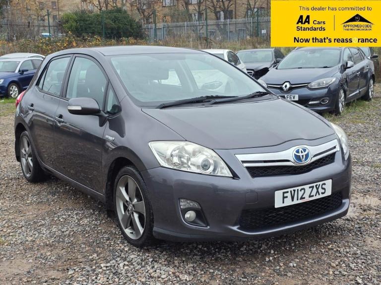2012 Toyota Auris 1.8 VVT-h T4 Hatchback 5dr Petrol Hybrid CVT Euro 5 (s/s) (136 ps) Hatchback Hy...