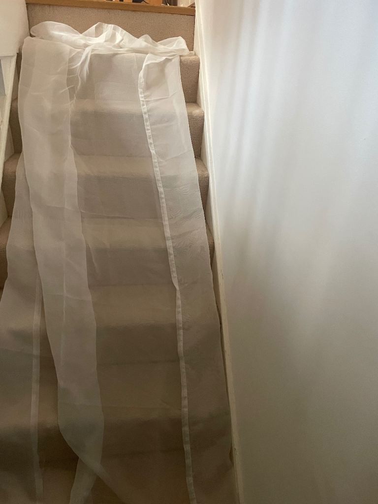 Ikea sheer curtain panel 