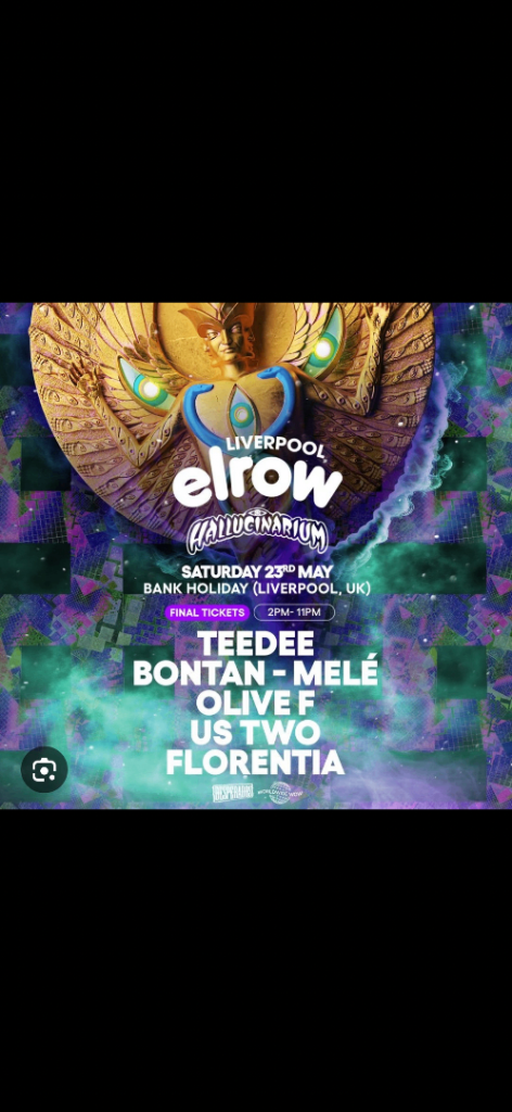 Elrow Liverpool - Saturday 23rd May