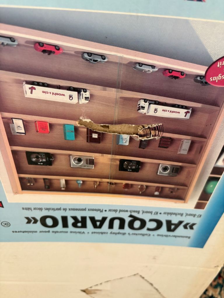 Model car display case