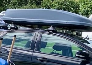 Car Roof Bars and Roof Box
