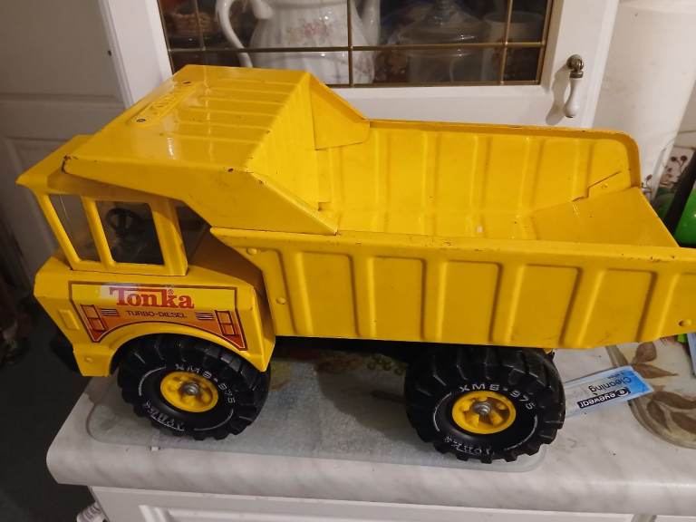 A Large Tonka Tipper  Truck