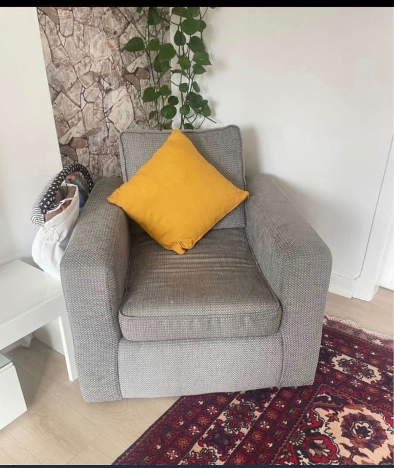 Gray color couch 
