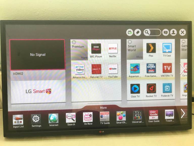 LG 50PH660V 50 inch Full HD 3D Plasma TV with a Freeview HD tuner, smart TV