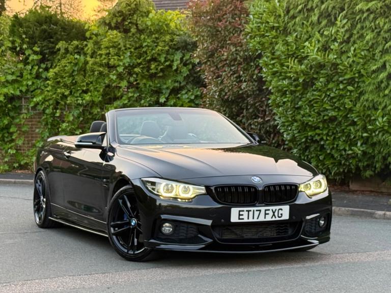 2017 BMW 4 Series 420d [190] M Sport 2dr Auto [Professional Media] CONVERTIBLE Diesel Automatic