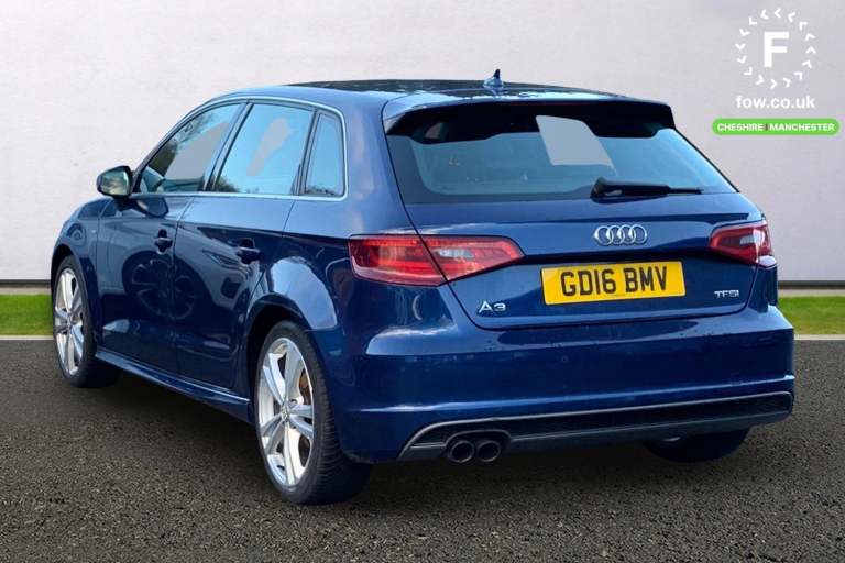 2016 Audi A3 1.4 TFSI 125 S Line 5dr S Tronic [Nav] HATCHBACK PETROL Automatic