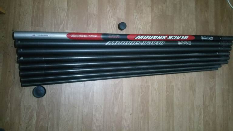 14.5M DAIWA BLACK SHADOW MSG. MATCH POLE.  MADE IN UK