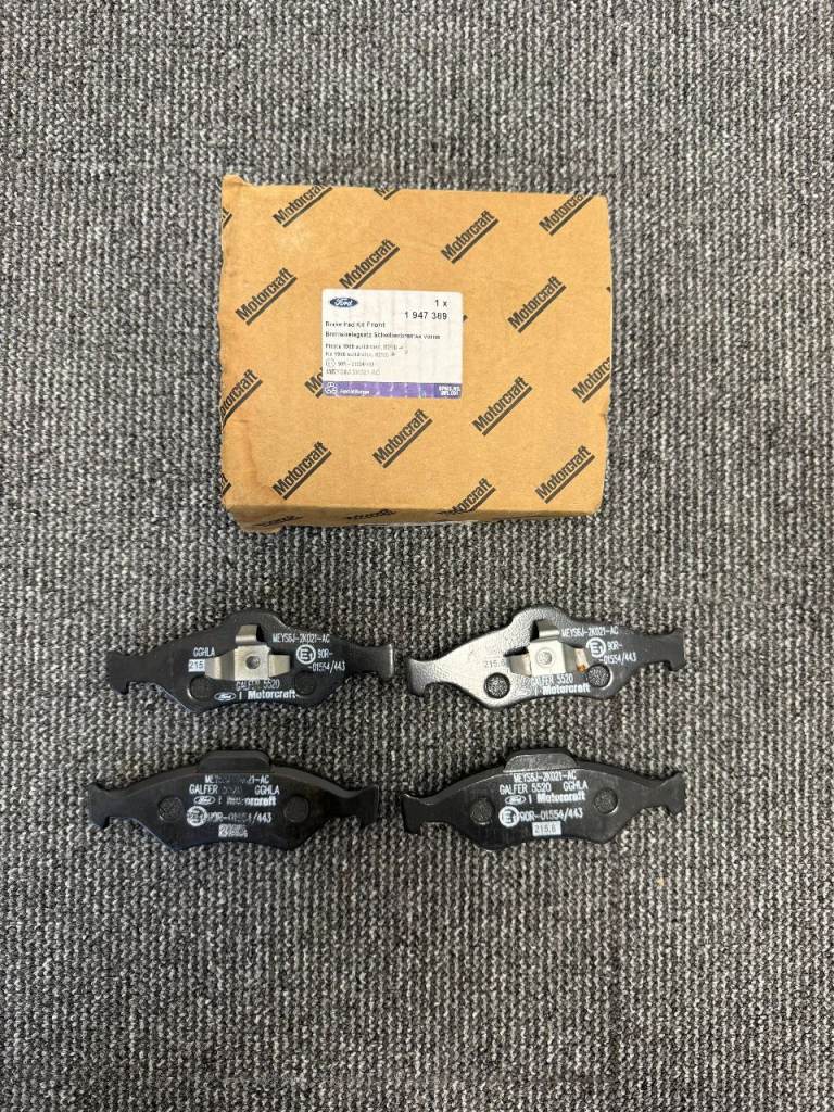 Genuine Ford KA Front Brake Pads - 1947389 – Brand New