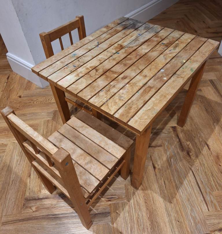 image for Wooden Table & Chairs
