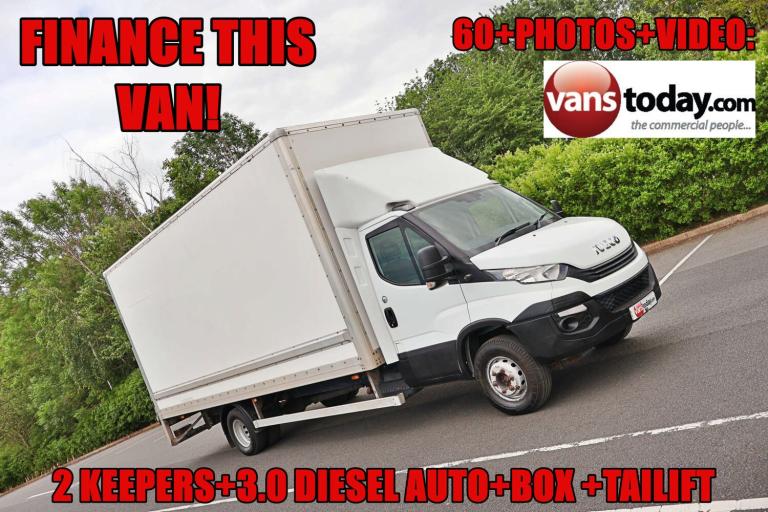 2018 Iveco Daily 70C18 3.0 Auto 7.2t Luton + Tail lift Box Diesel Automatic