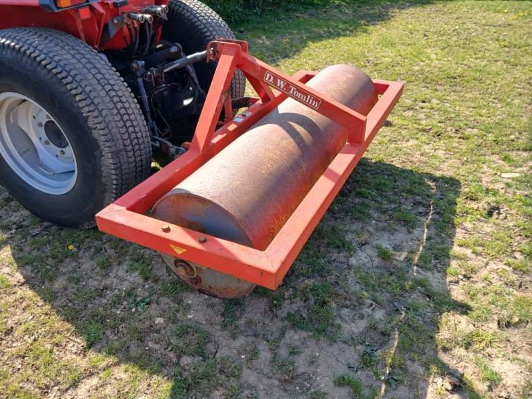 DW Tomlin 1.83m Ballast Flat Tractor Roller Excellent Condition £975 NO VAT