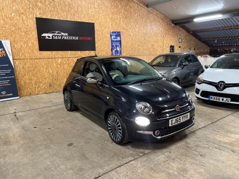 2015 Fiat 500 1.2 Lounge Dualogic Euro 6 (s/s) 3dr HATCHBACK Petrol Automatic