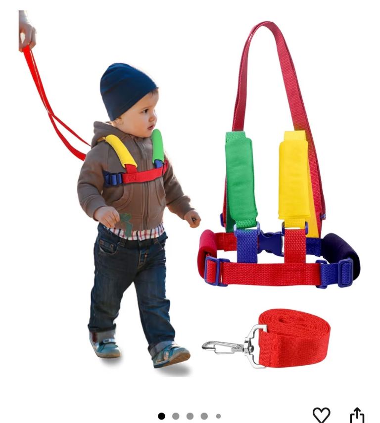 Baby Reins, Anti-Lost Toddler Reins, Baby Walking Harness