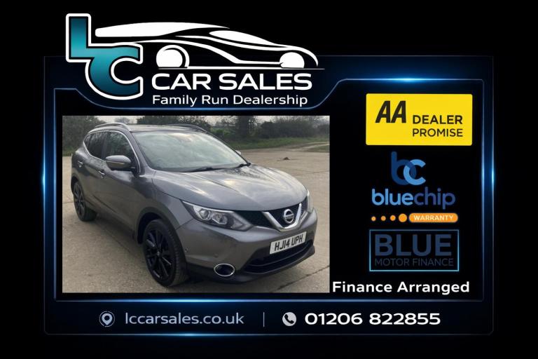 2014 NISSAN QASHQAI 1.2 DIG-T Tekna - 360 camera - sat nav - heated leather 