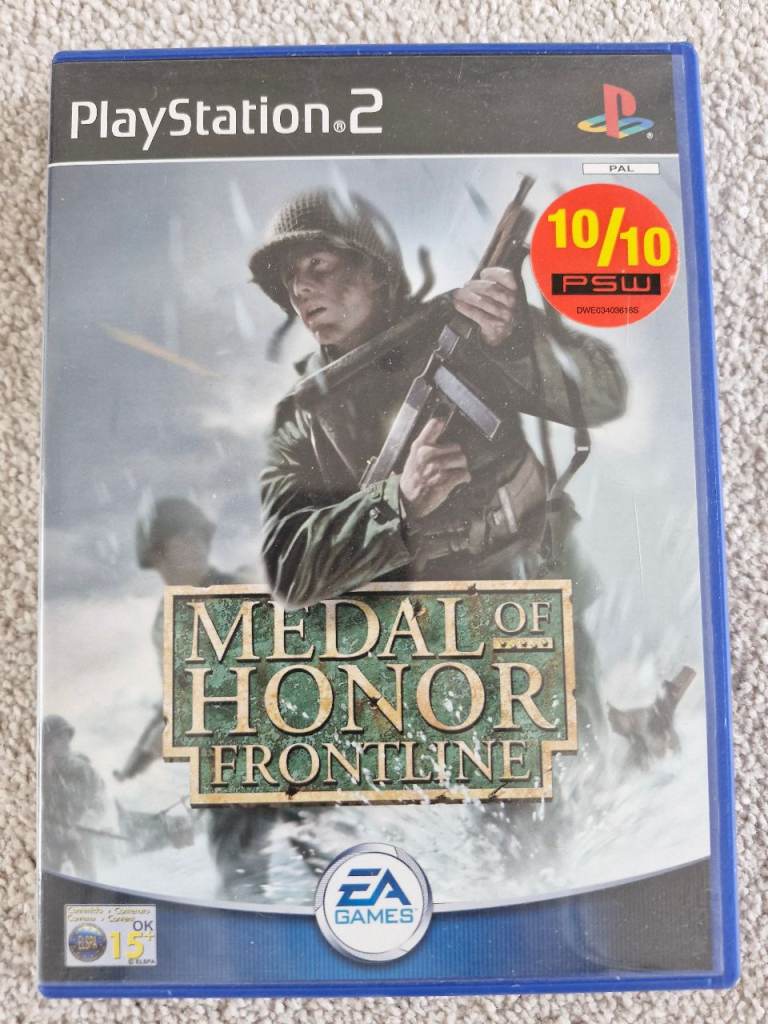 PS2 Medal of Honor Frontline Game