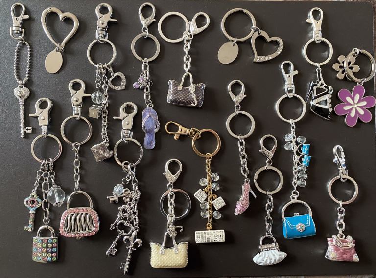 Key Rings/Handbag Charms Wedding Favours