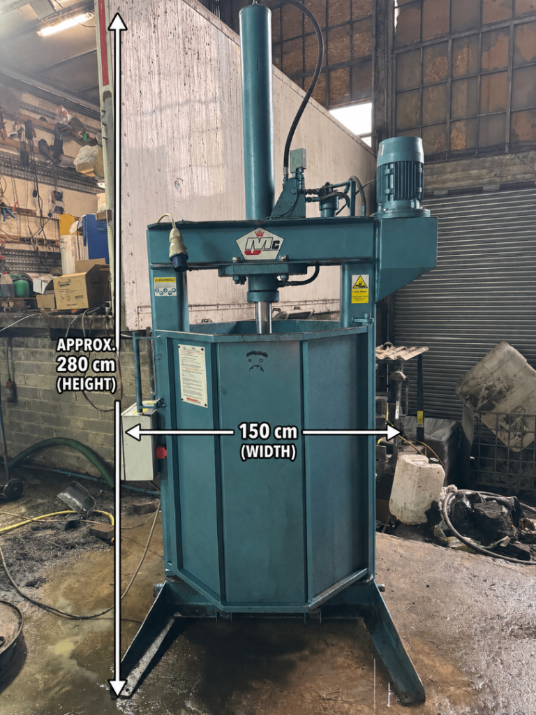 JMC 45 (205 litre ) Gallon Drum Crusher single phase