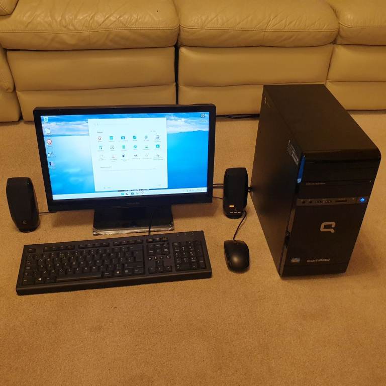 Compaq Desktop Computer Bundle