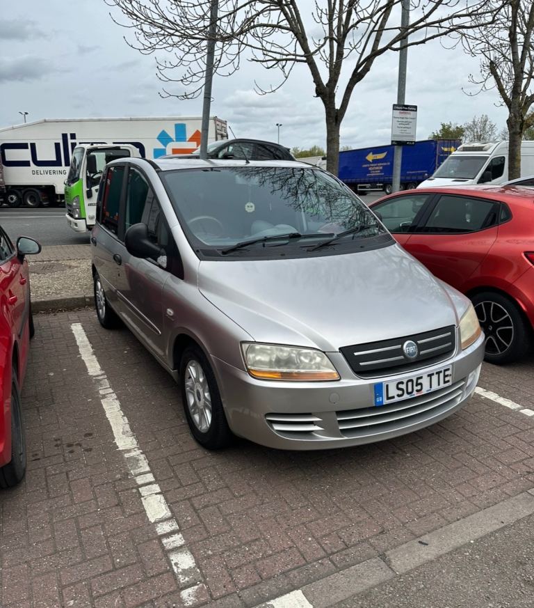 2005 Fiat Multipla 1.9 JTD Eleganza Silver MPV Diesel 6 seater Tow Bar 15 Services 