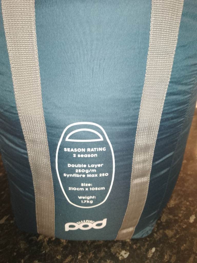 Two adults 2 sessions pod heavy sleeping bags