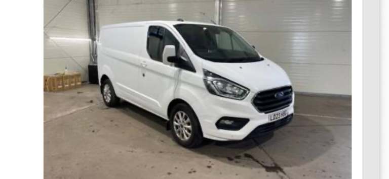 2023 Ford Transit Custom 300 LIMITED 2.0 ECOBLUE 130 BHP PANEL VAN EURO 6 PANEL VAN Diesel Manual
