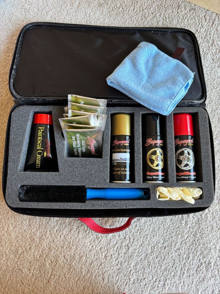 Car cleaning protection care kit