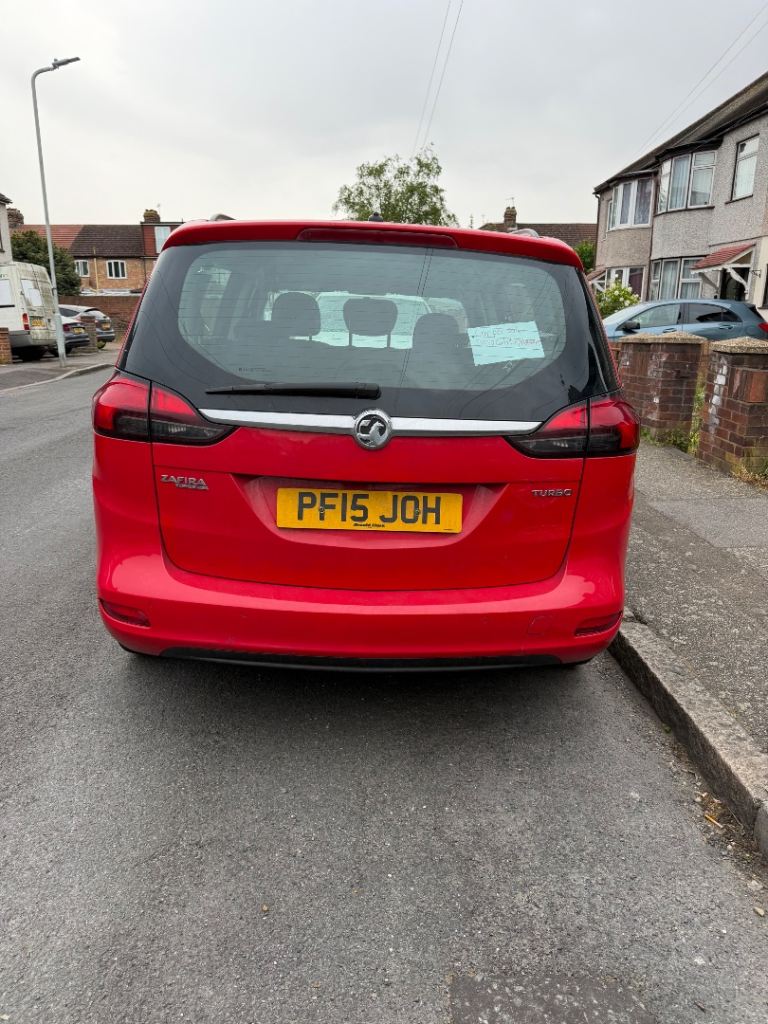 Vauxhall, ZAFIRA, MPV, 2015, Manual, 1364 (cc), 5 doors
