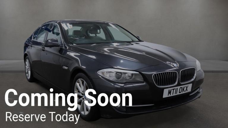 2011 BMW 5 Series 2.0 520d SE Saloon 4dr Diesel Steptronic Euro 5 (184 ps)