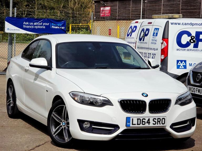 BMW 2 SERIES 2.0 218d Sport Euro 6 (s/s) 2dr 2014