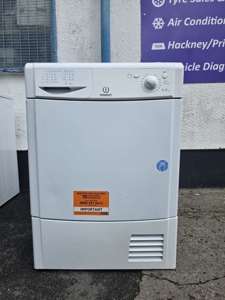 Hotpoint 8kg condenser dryer 
